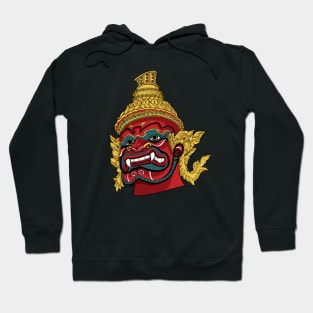 Thai Demon Red Hoodie